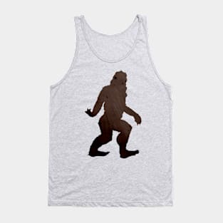 Bigfoot Walking - Cryptid Silhouette Tank Top